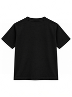 Kiddy Kloset kids black fitted T-shirt back view