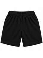 Kiddy Kloset kids black shorts back view