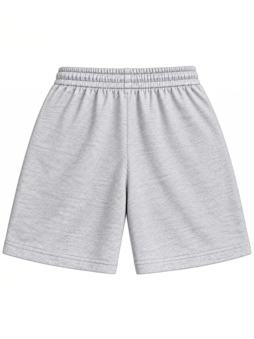 Kiddy Kloset kids grey marl shorts back view