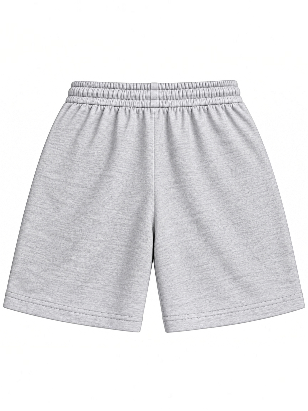 Kiddy Kloset kids grey marl shorts back view