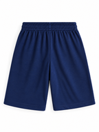 Kiddy Kloset kids navy shorts back view