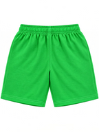 Kiddy Kloset kids parrot green shorts back view