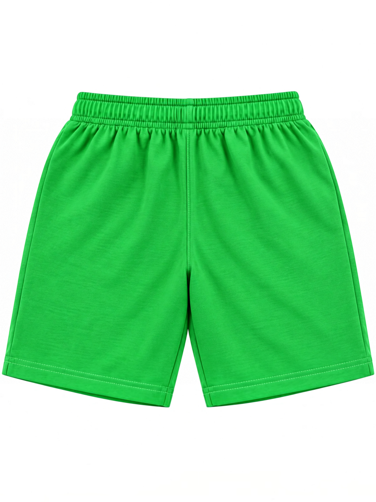 Kiddy Kloset kids parrot green shorts back view